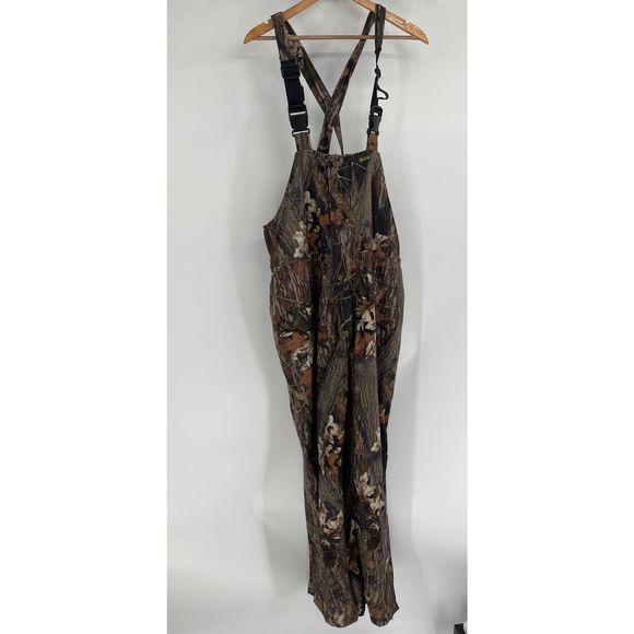 Gamehide Overalls Men’s‎ XL Mossy Oak Hunting Hush Hide Brown